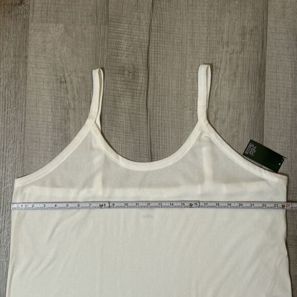 NWT Wild Fable Women’s White Sleeveless Basic Ribbed Tank Top Size 4X - Picture 15 of 16